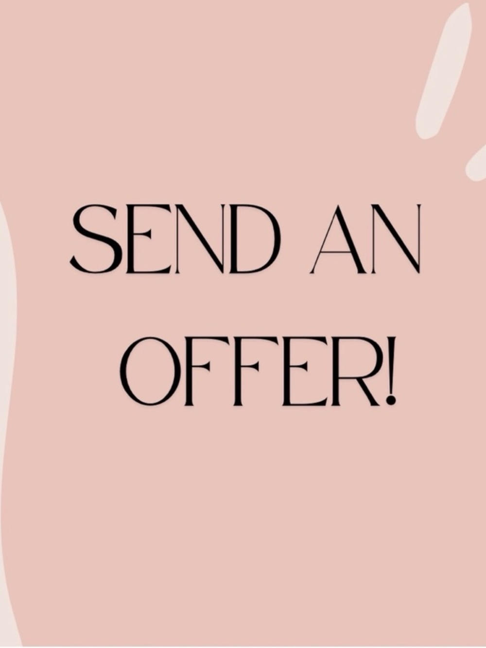Send an offer!